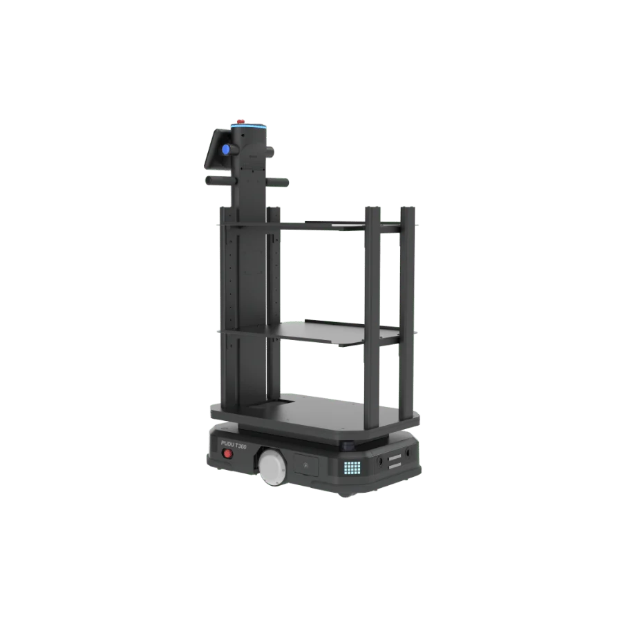 Pudu T300 Tablett Komponenten 2 Ablagen 62x50cm Schwarz