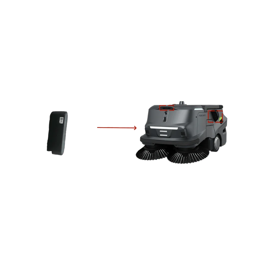 PUDU MT1 RGB-D Modul – Tiefen-/Farbsensor Navigation, Original